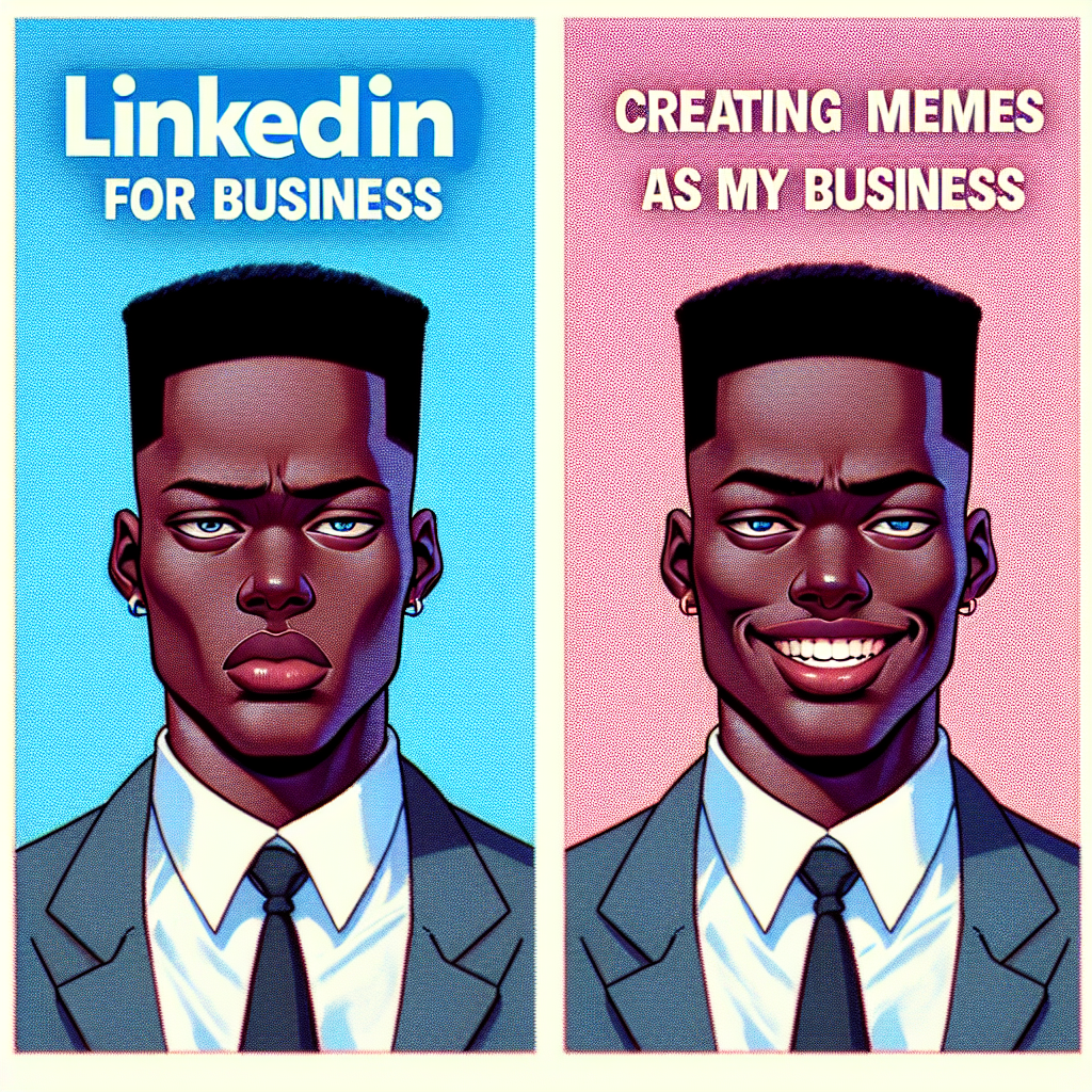 When Your Meme Business Meets LinkedIn Reality