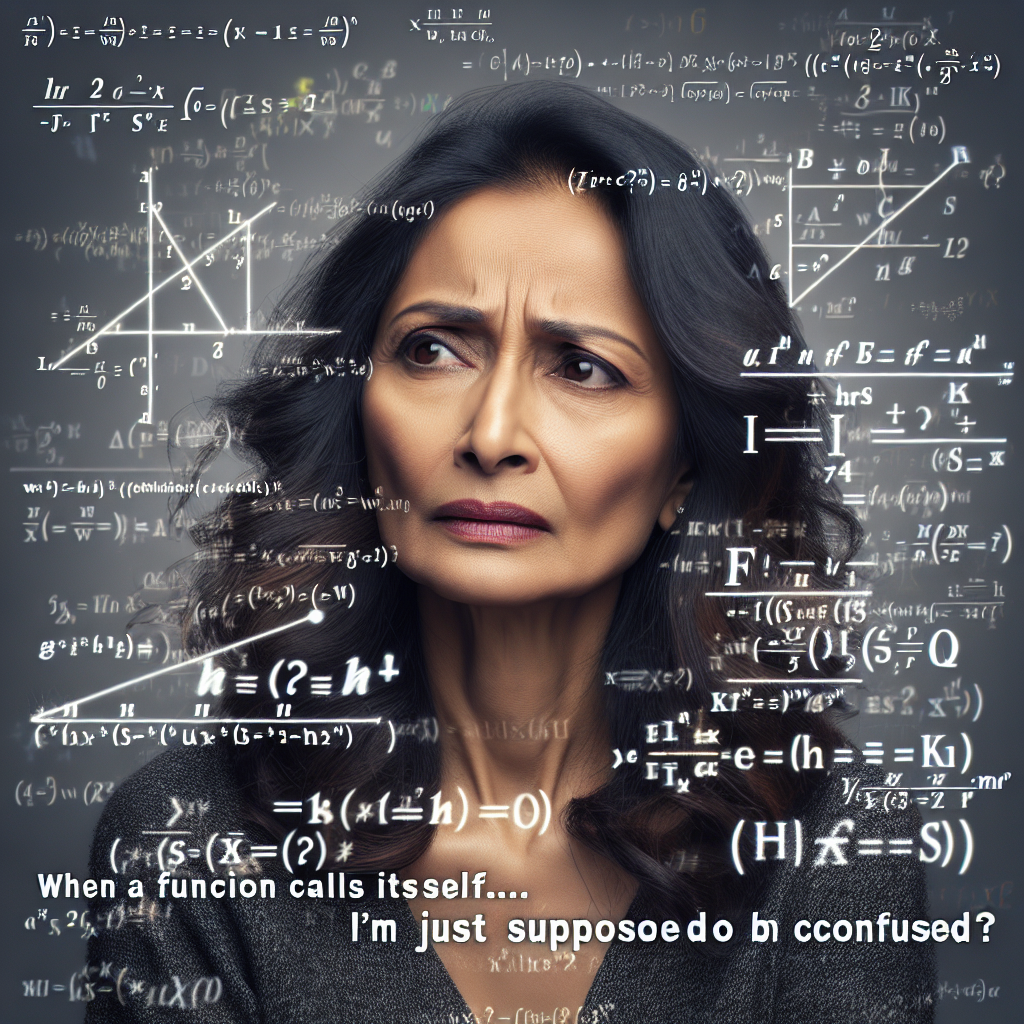 When Your Function Calls Itself: A Programmer's Life