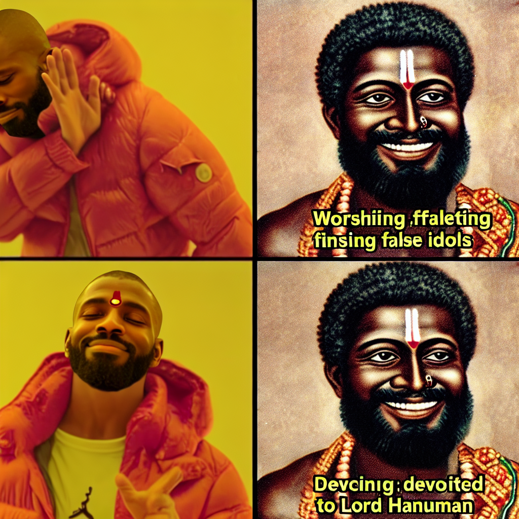 When Lord Hanuman Gets a Text from His Bestie