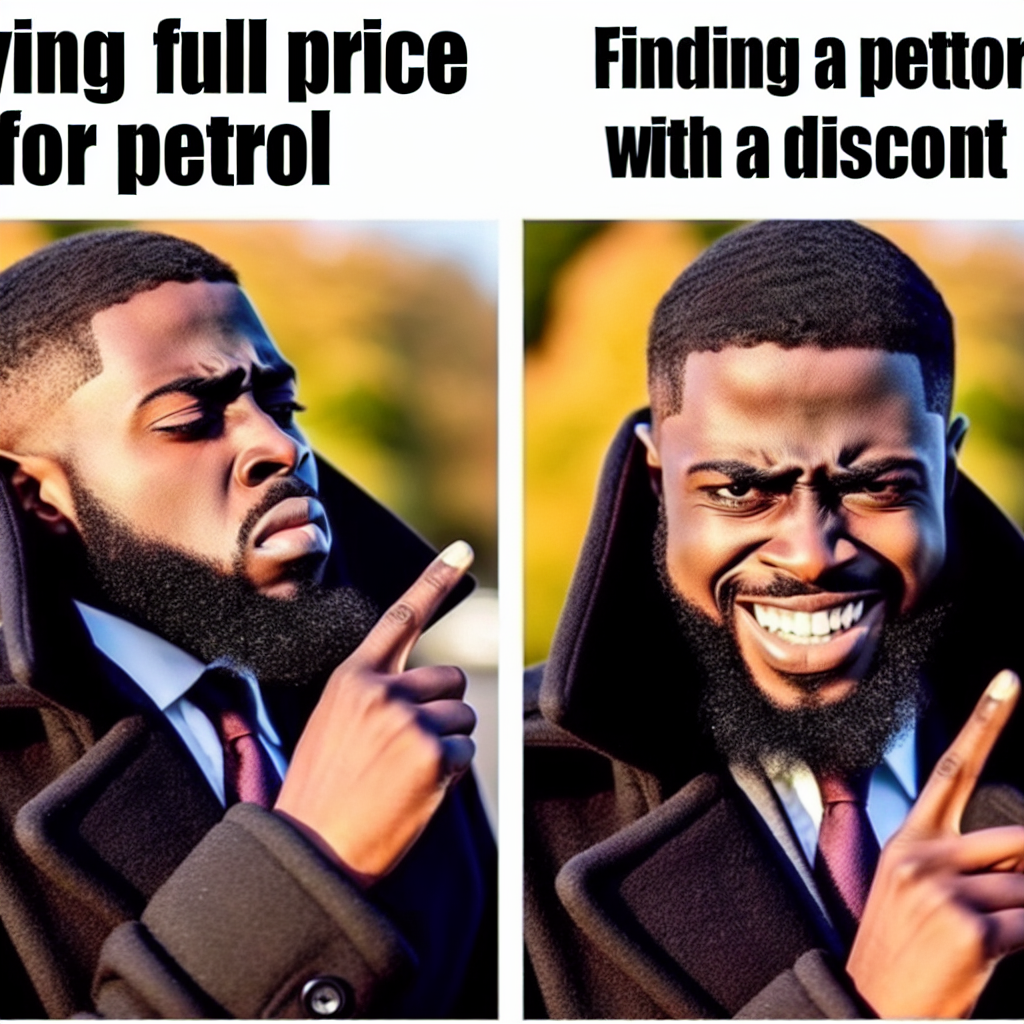 When You're at the Petrol Pump, and Life Hits a Pothole