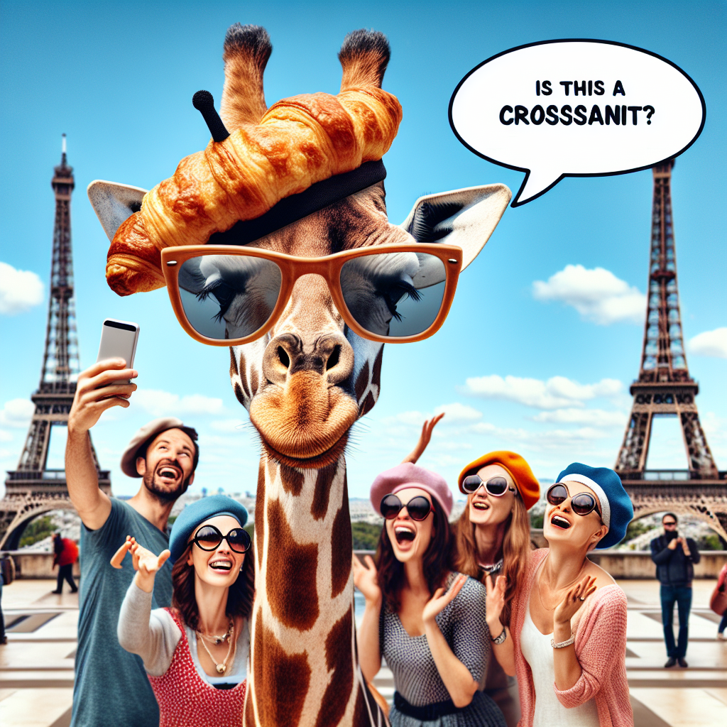 When Your Giraffe is Stacking Up Against the Eiffel Tower