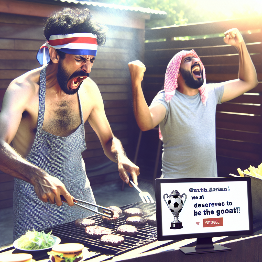 When You Realize Messi is the GOAT During a BBQ