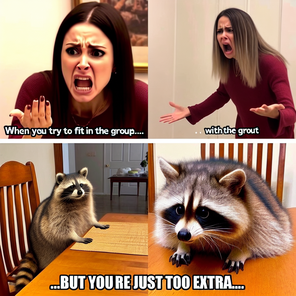 When You're a Coon Cat Trying to Fit In