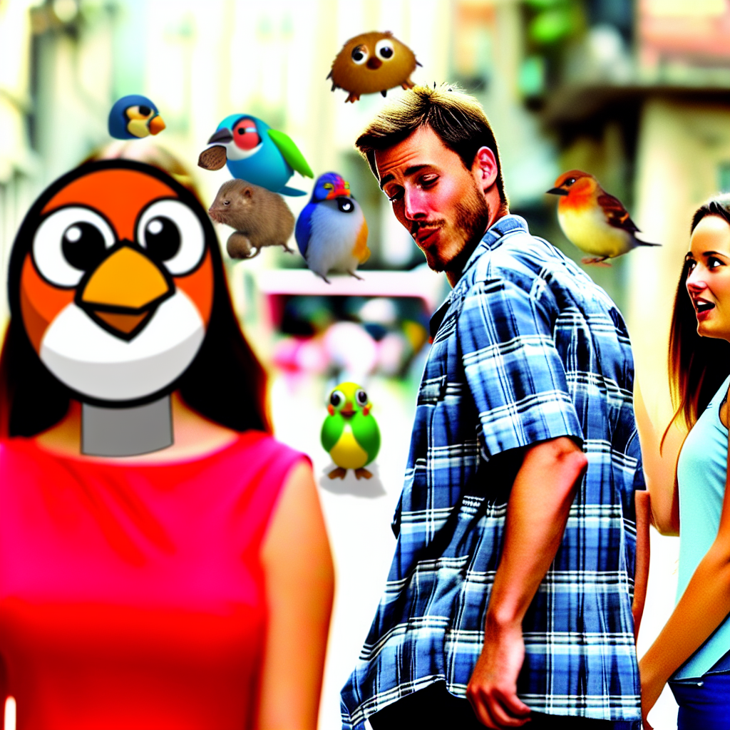 When Your Linux Skills Meet a Coin-Collecting Animal Meme