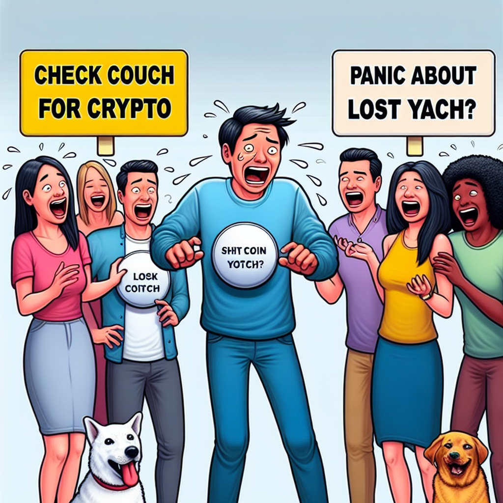 Don't Lose Your Shit Coin: A Hilarious Crypto Dilemma