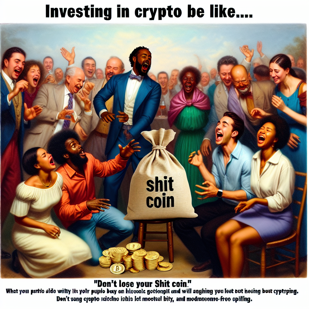 Don't Lose Your Shit Coin: A Hilarious Take on Crypto Anxiety