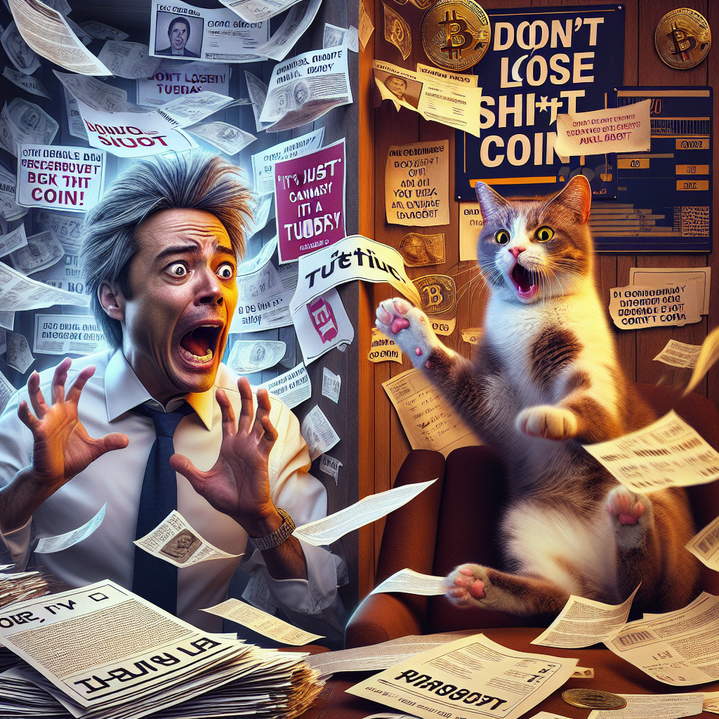 Don't Lose Your Sh*t Coin – A Hilarious Crypto Dilemma!