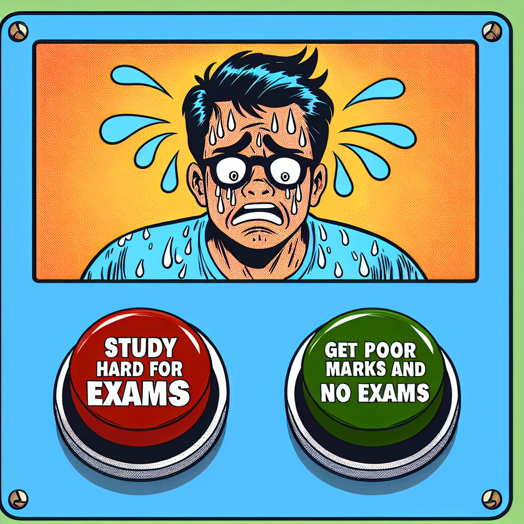 When You Face Poor Marks and No Exam Adventures