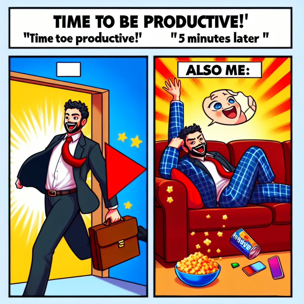 When You Try to Adult but Just Want to Stay Home