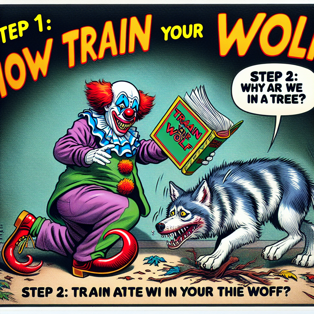 When the Joker Gets a Wolf as a Sidekick