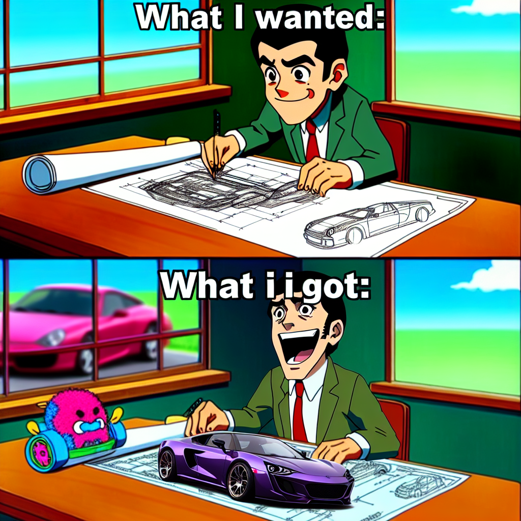 When Expectations Face Reality: A Relatable Meme Scenario