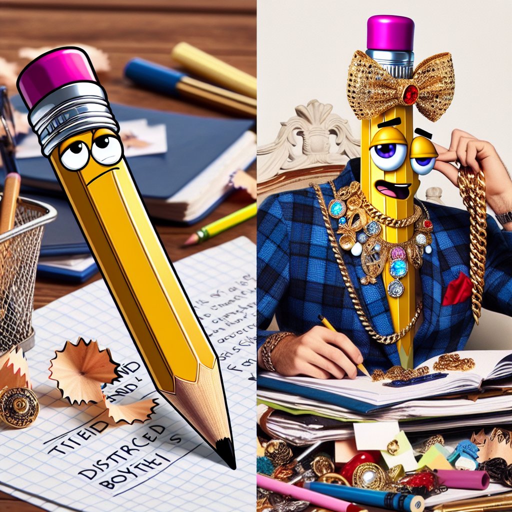 Pencil Wars: Basic vs. Premium Showdown