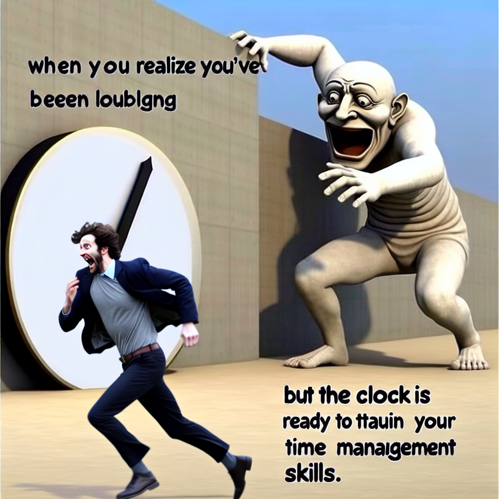 When You're Late But Time's Not on Your Side: A Clock Dilemma