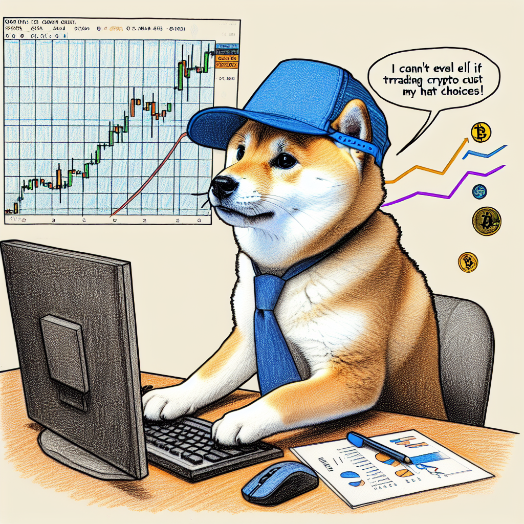 Doge in a Blue Hat Trading Crypto: The Meme You Didn't Know You Needed