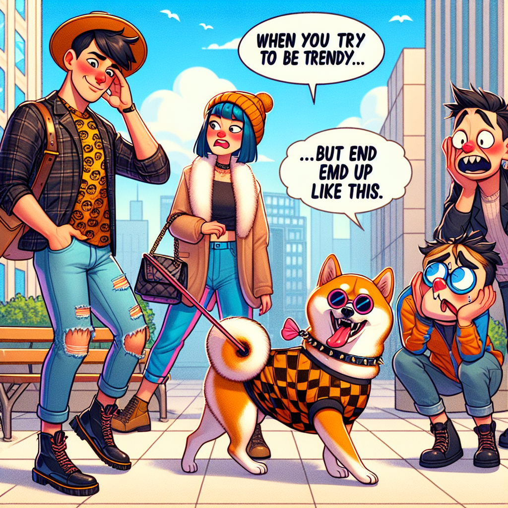 When Doge Becomes the Ultimate Based Fashion Icon