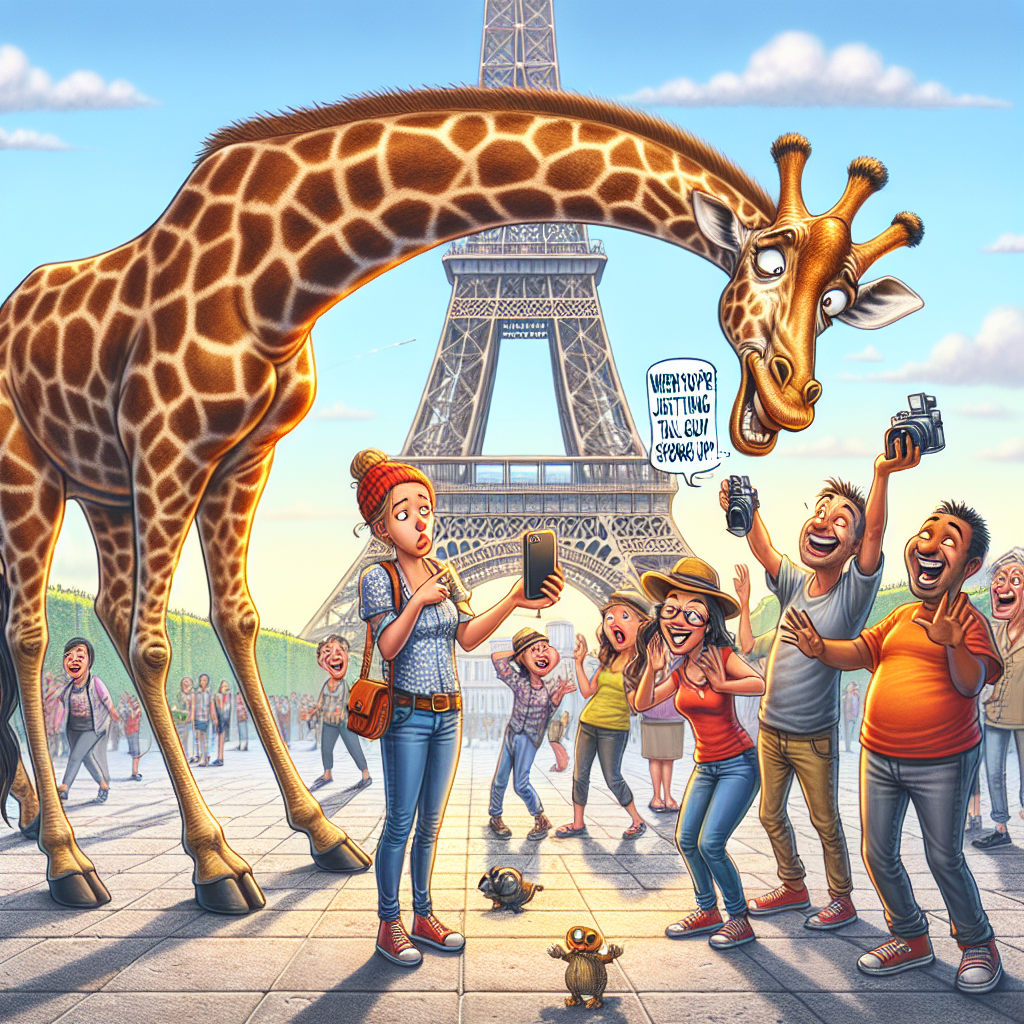 When Your Plans Clash with a Giraffe in Paris