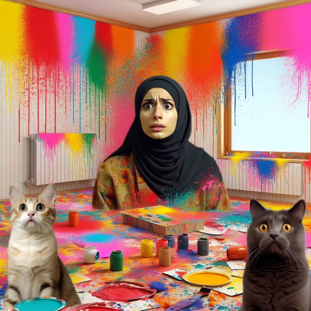 When You Start Mixing Colors and Your Life Becomes a Rainbow Mess