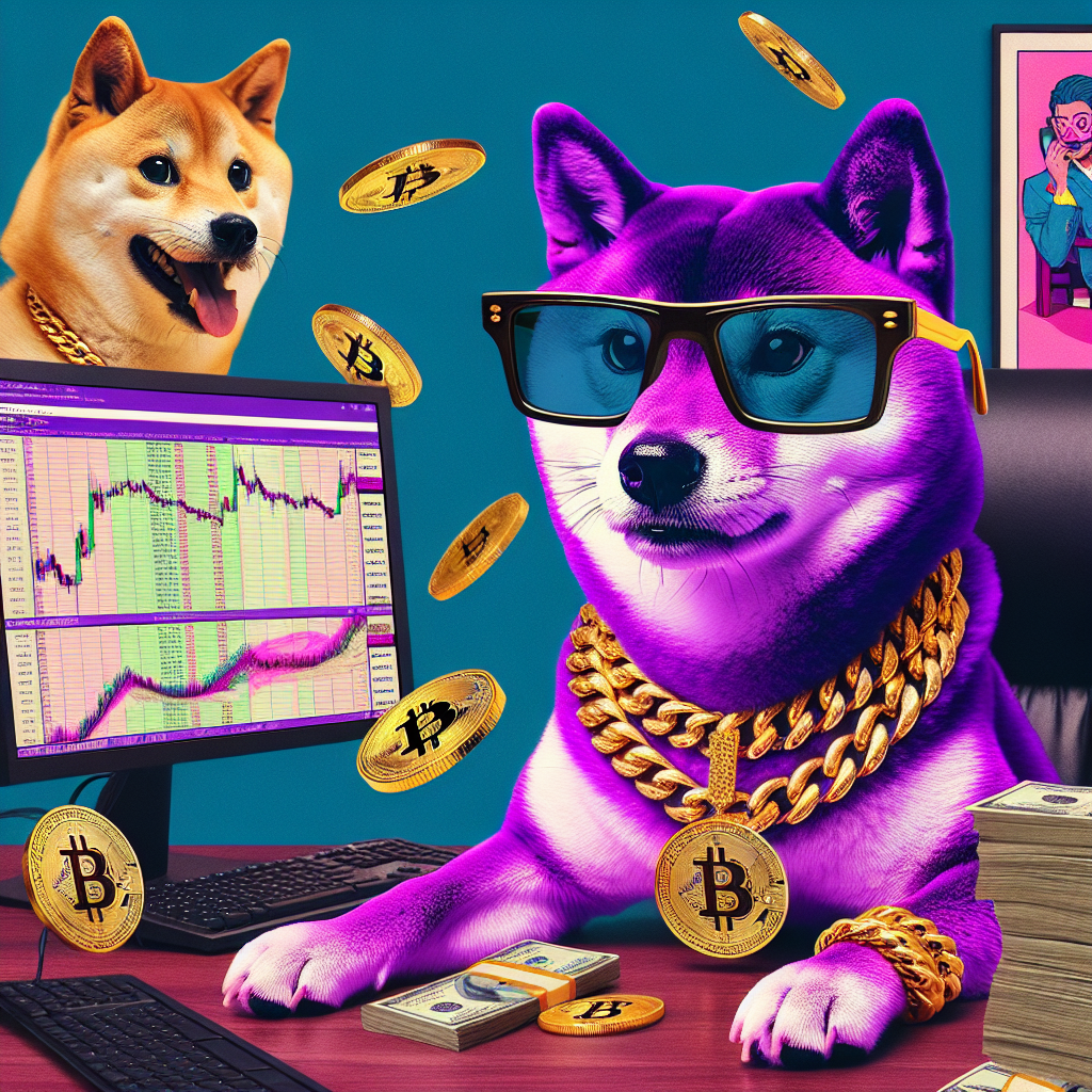 When the Purple Doge Goes Crypto: Epic Meme Moments