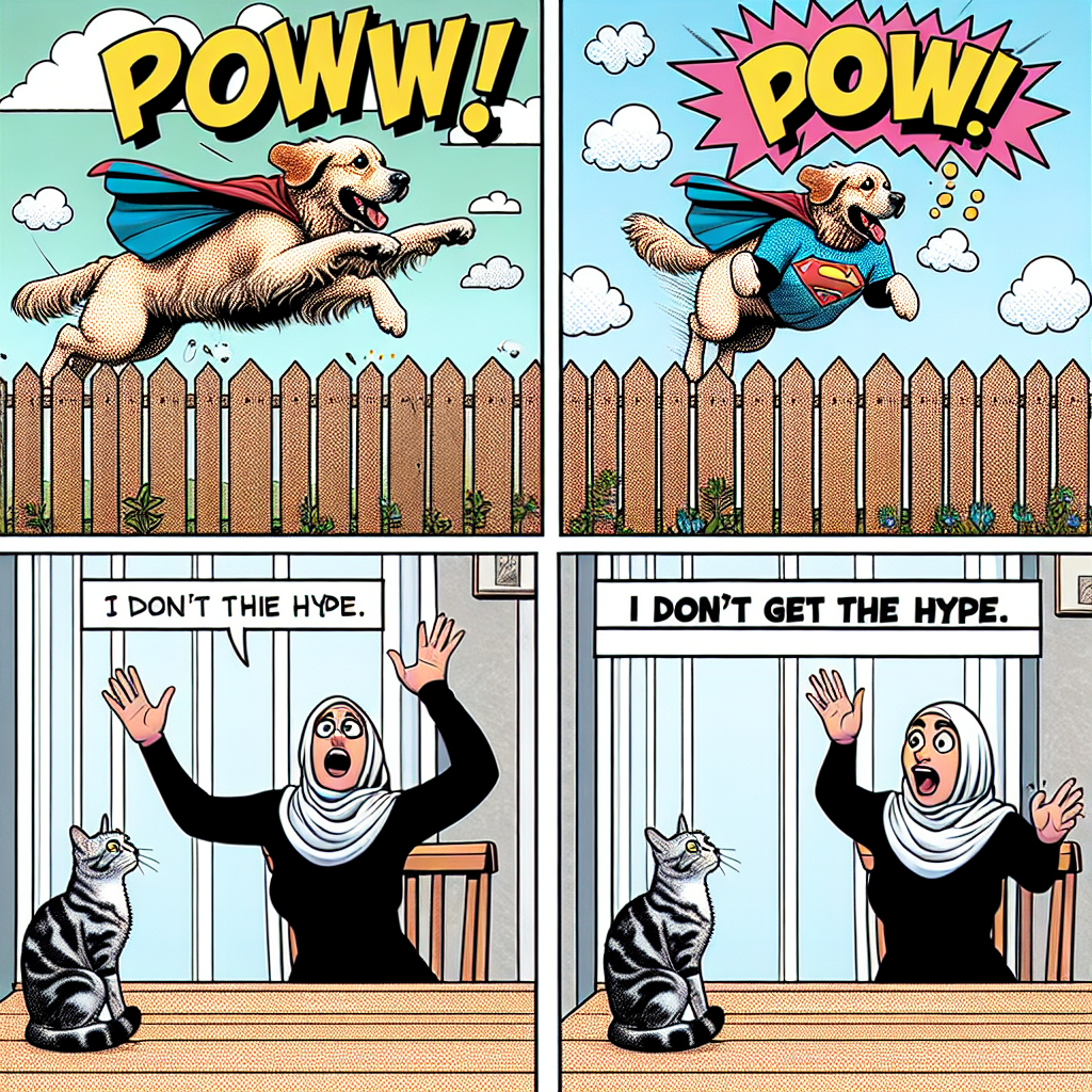 When Your Dog Thinks It's Superdog and Takes Flight!