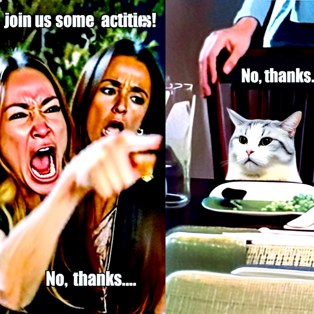 When You Simply Can't with Life's Requests: A Hilariously Relatable Meme