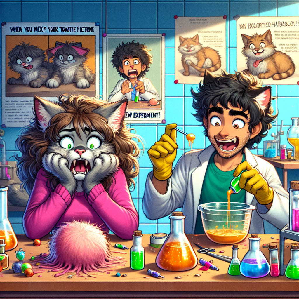 When Catgirl Meets Dexter: A Furry Science Experiment Gone Wrong!