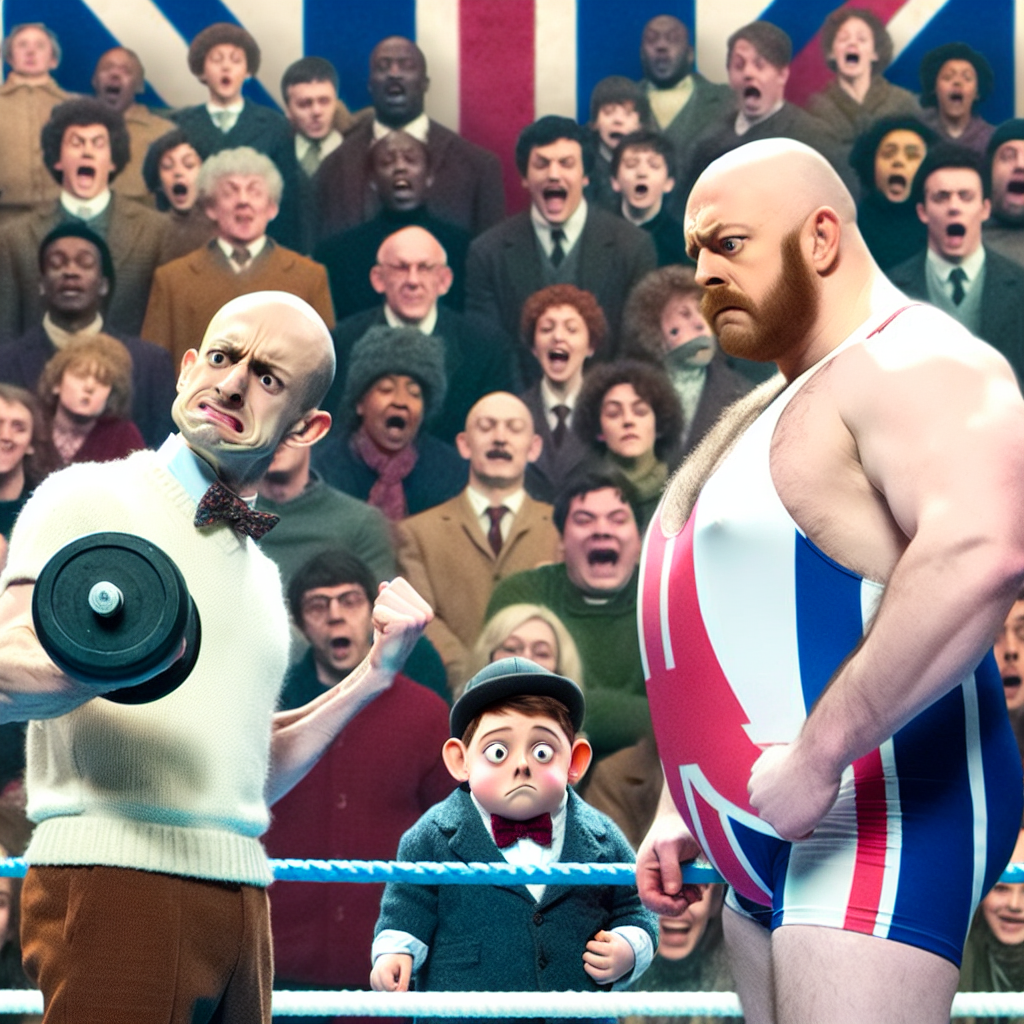 Mr. Bean Takes on The Rock: The Ultimate WWE Showdown!