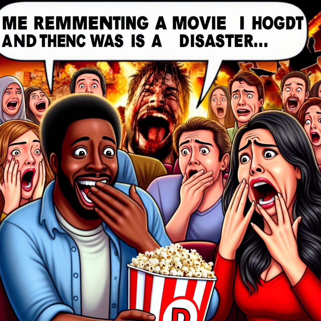When You Realize That Movie Review Was Just a Setup