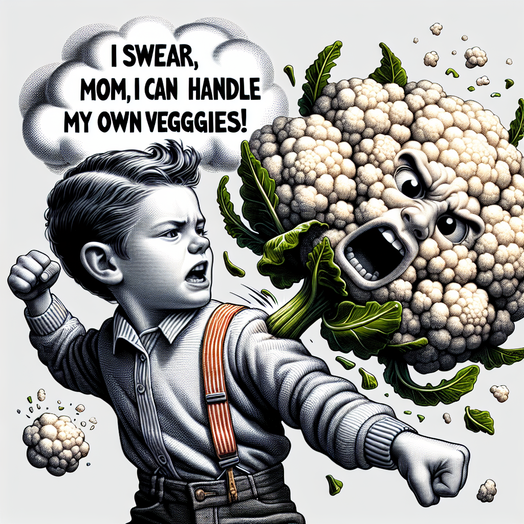 When the Cauliflower Head Faces the Ultimate Showdown