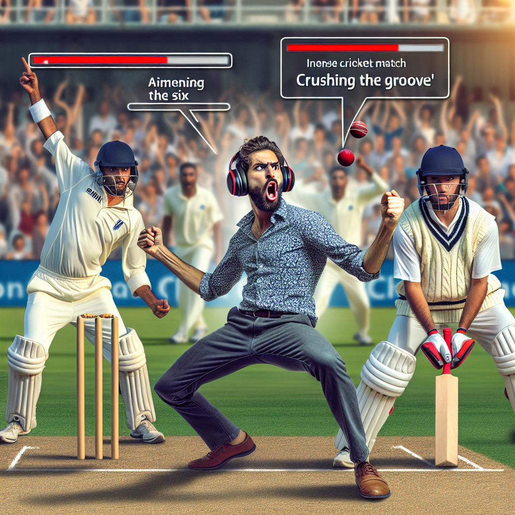 When Achintya Steals the Show at the Cricket Pitch