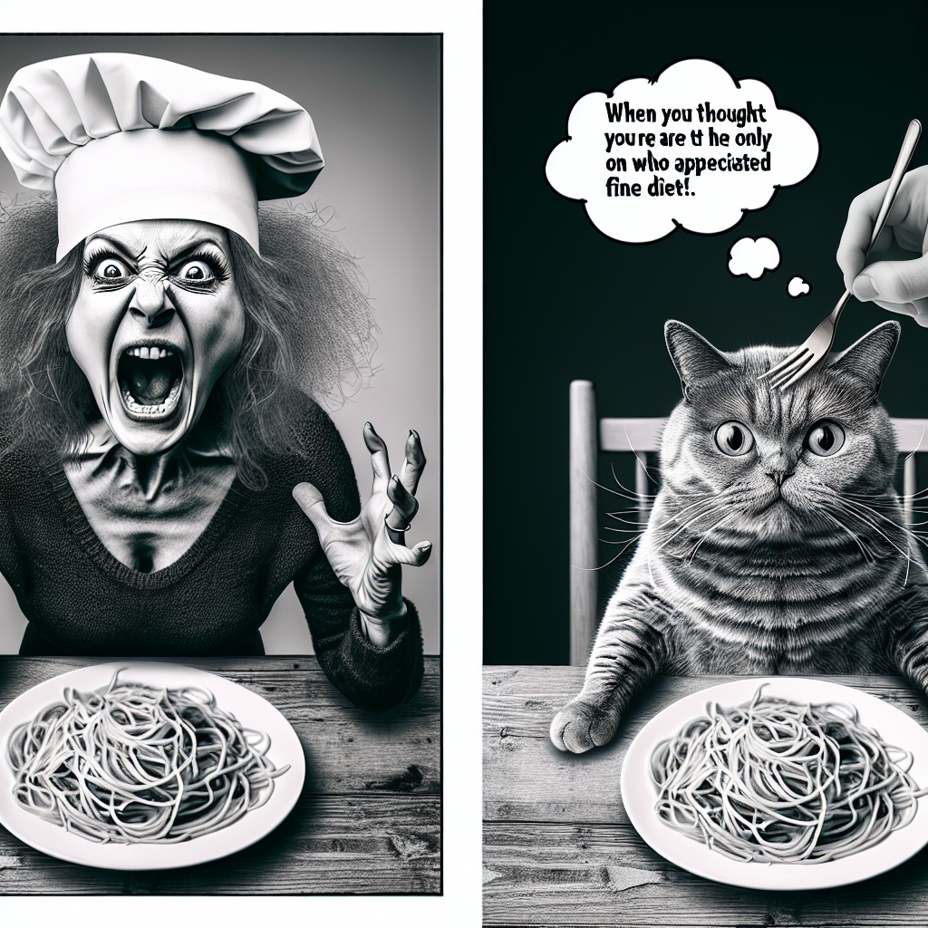 When Your Cat Discovers Pasta: The Ultimate Spaghetti Showdown