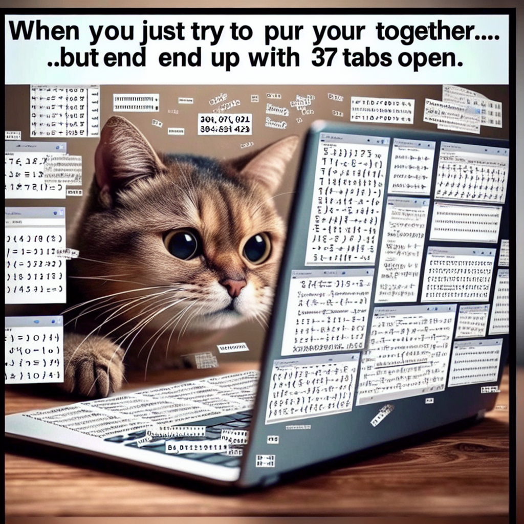 The Struggle of Just 'Putting' It Together