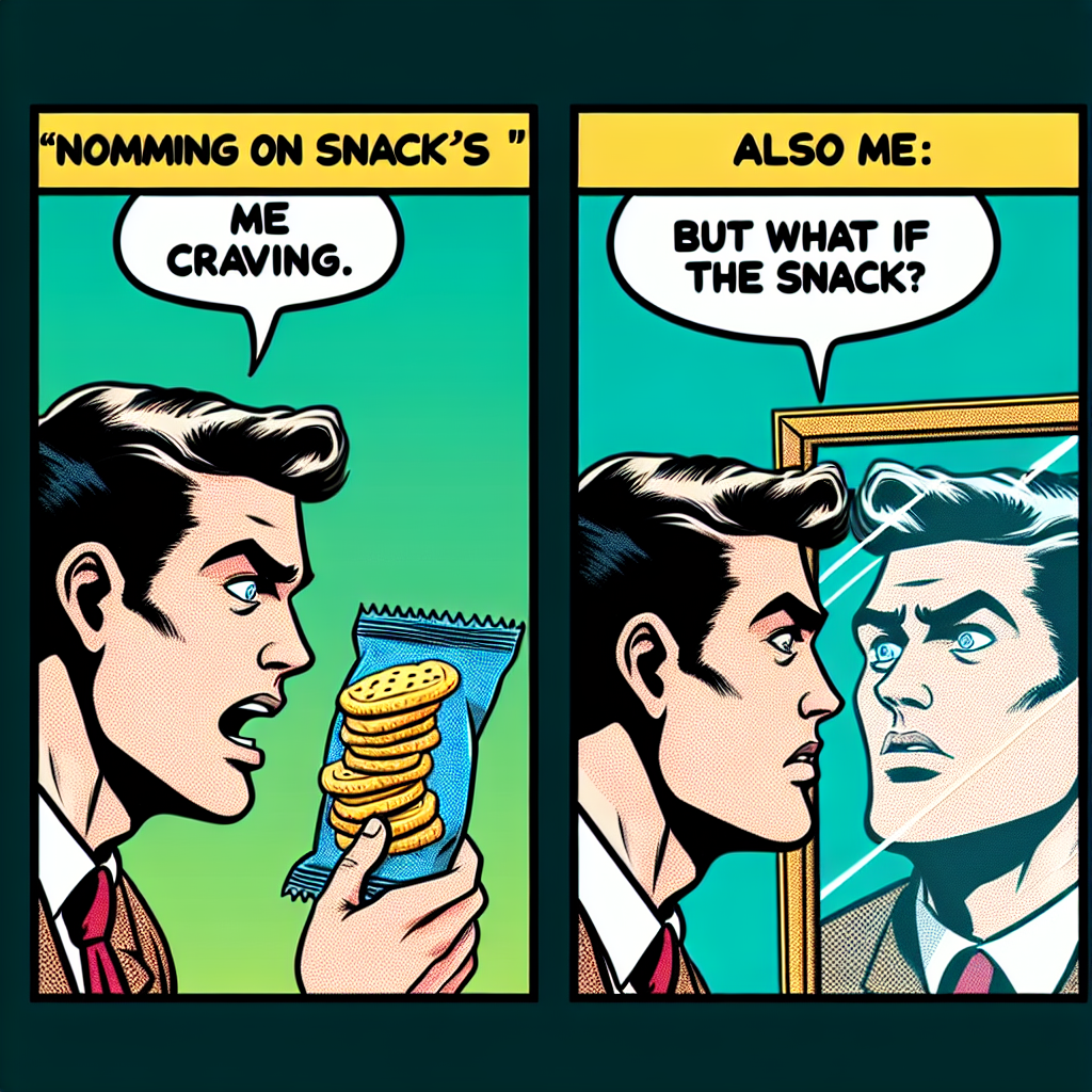 When You're Both a Snack Lover and a Snack: A Vore Meme!