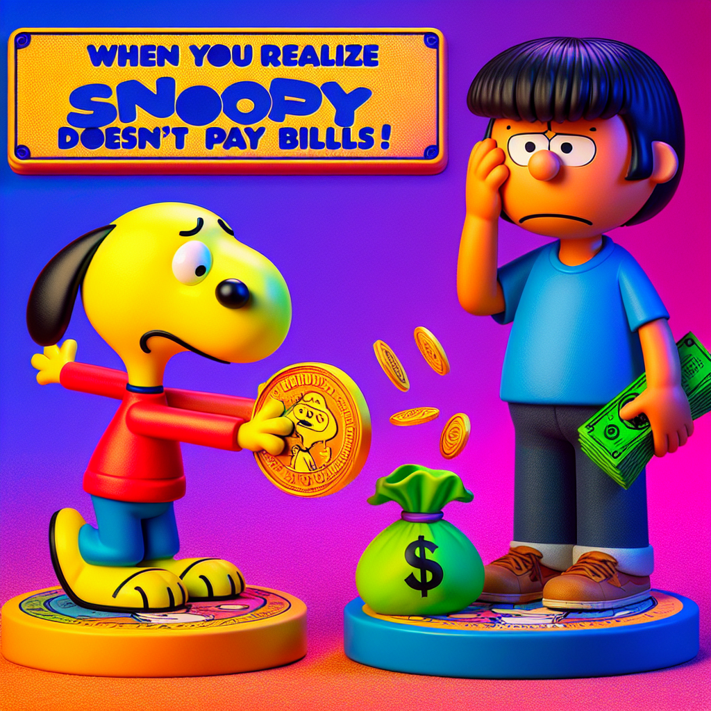 When You Find the Snoopy Token Instead of Real Dollars