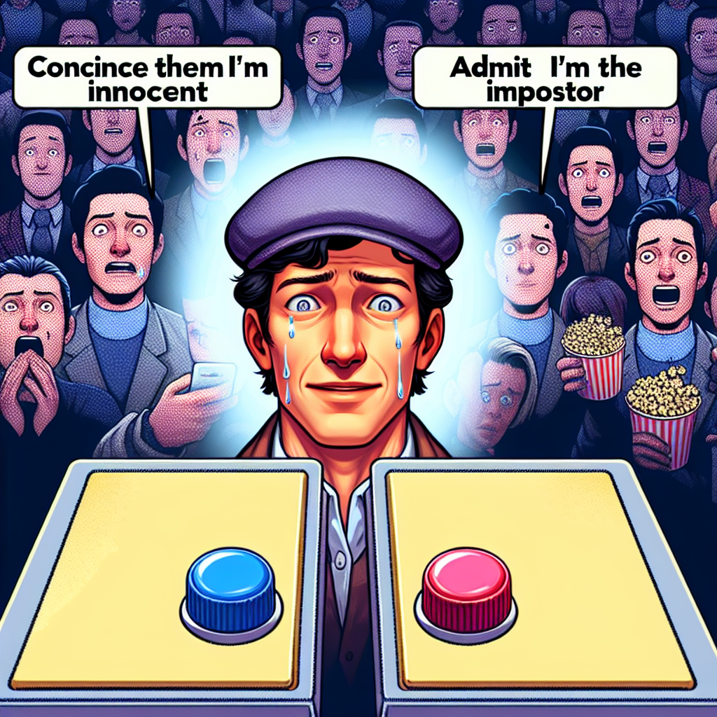 When You're the Last One to be Unmasked in Among Us