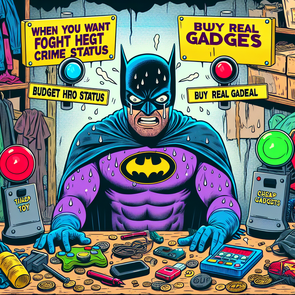 When You Want to Be Batman but Settle for Basic Products