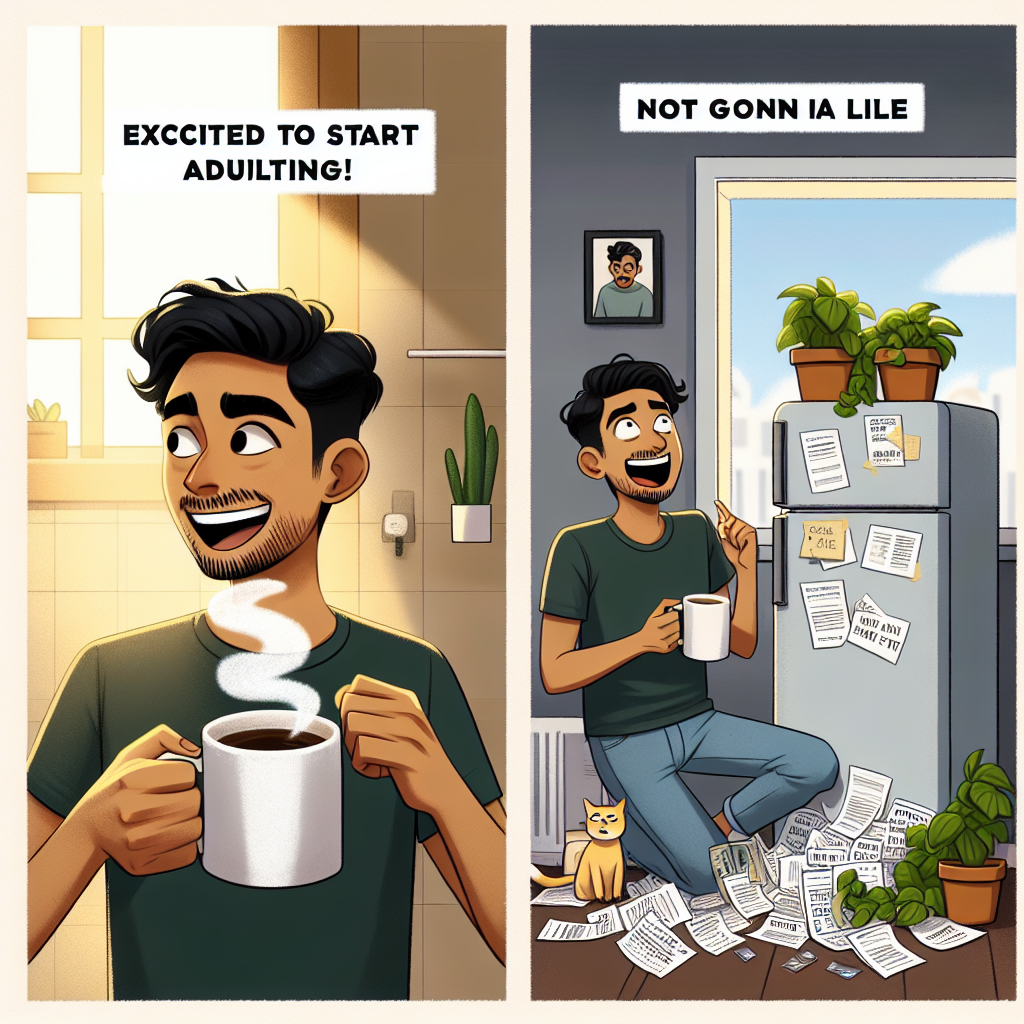 Relatable Meme: The Struggle of Adulting in a Funny Way
