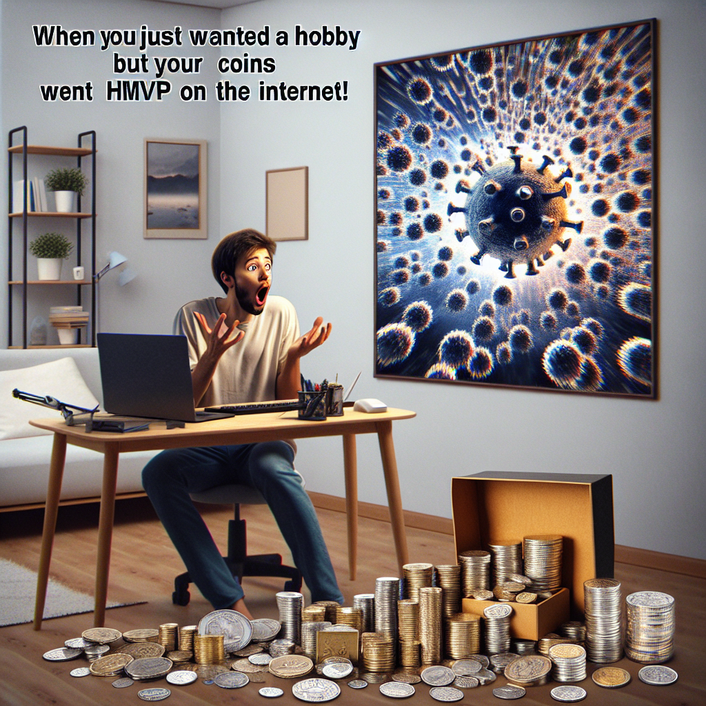 When Your Coin Collection Turns Viral - Literally!