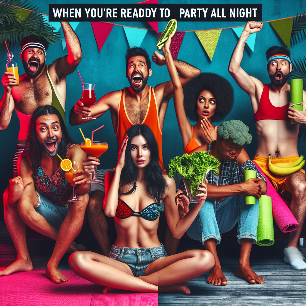When You Realize It's a Party, Not an Alcoholic Training Camp