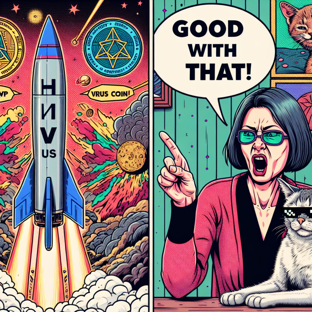 HMVP VIRUS Coin's Epic Journey to the Moon