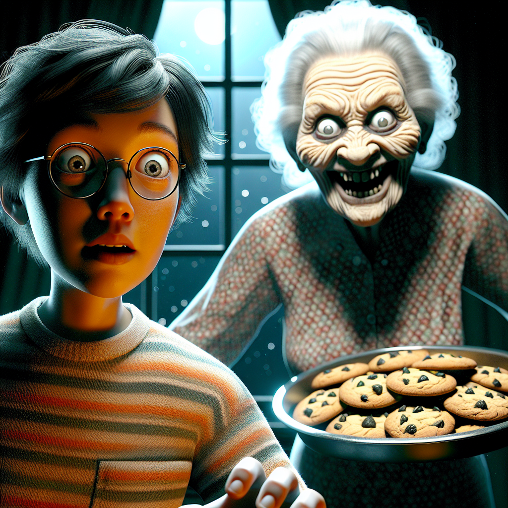 When Grandma's Face Haunts Your Dreams: A Meme Idea