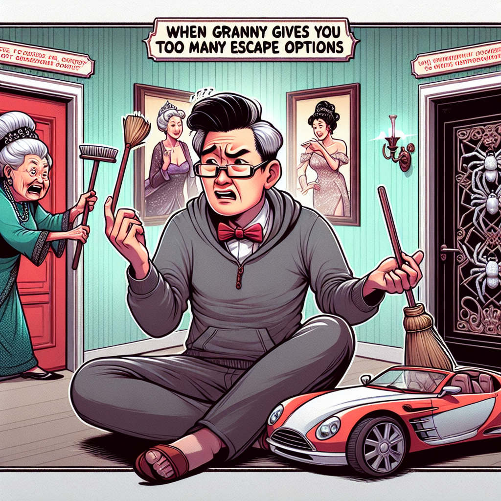When Escaping Granny's Game Gets Confusing