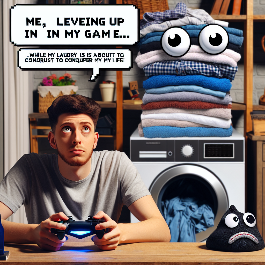 When You Realize 'Game' is Just Adulting on Hard Mode
