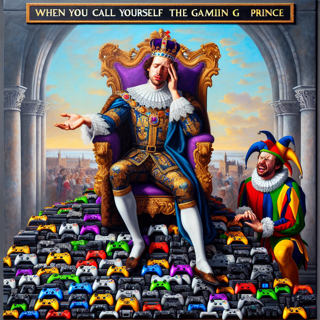 Gaming Prince: When Your Skills Don't Match Your Ambitions