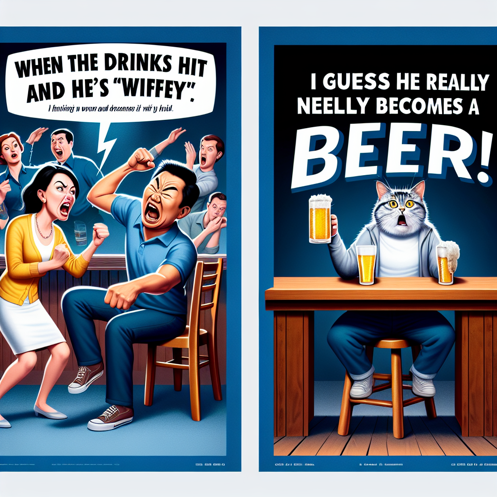 When You Realize Your Drunk Self is Just Your Wife