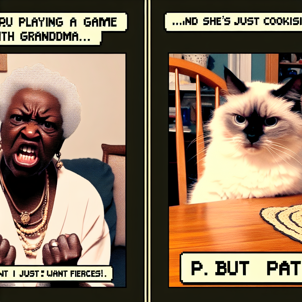 When Grandma's Game is Just Too Intense