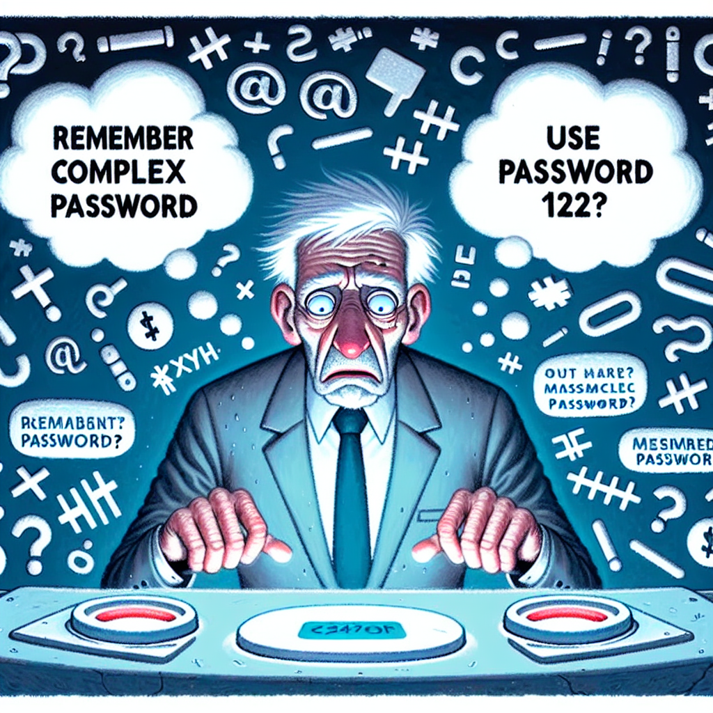 When You Type a Password but It Looks Like a Secret Code