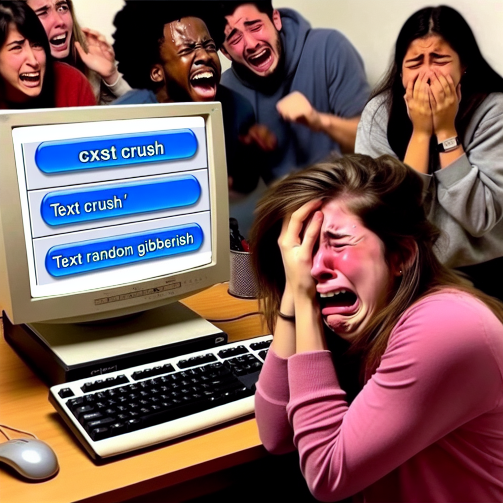 When You Type Kxtyqh Instead of Your Crush's Name