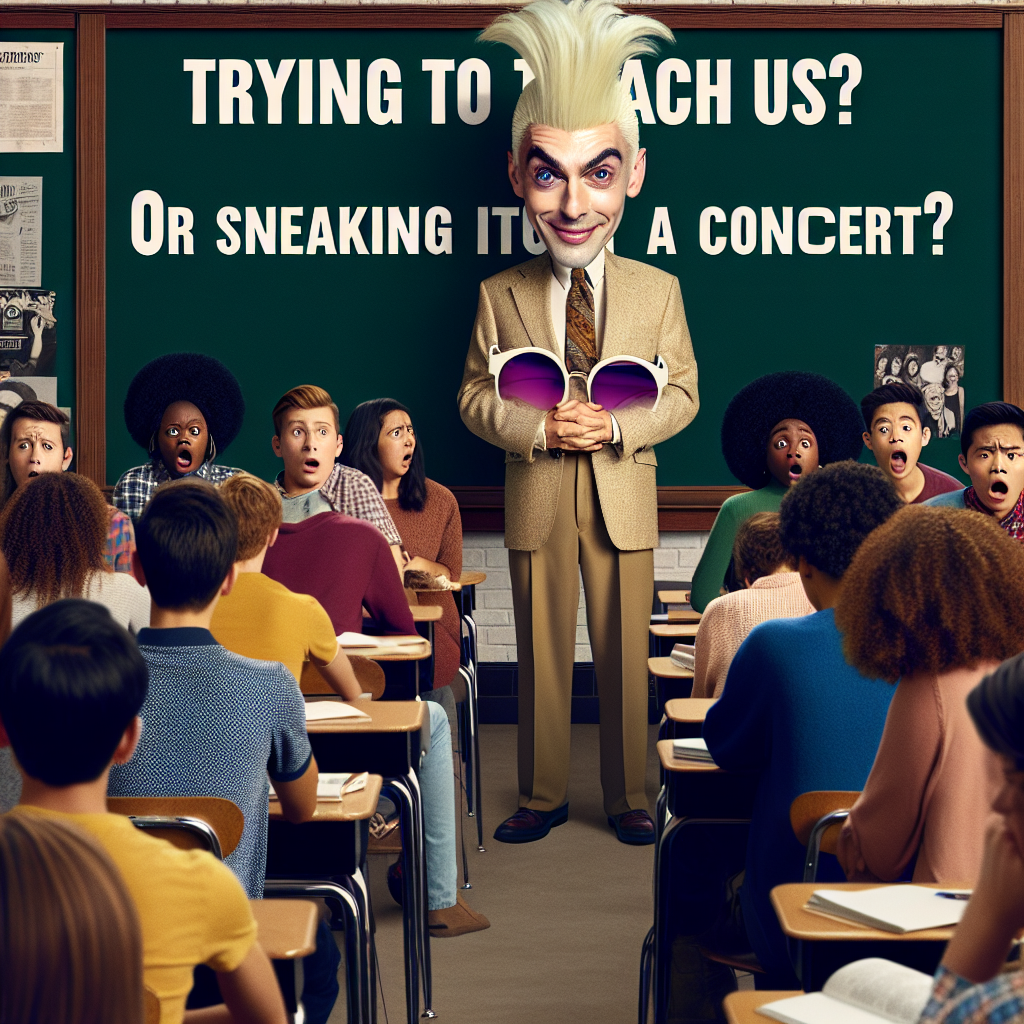 When Your Teacher's More Creepy Than Cool: A Classic Mood