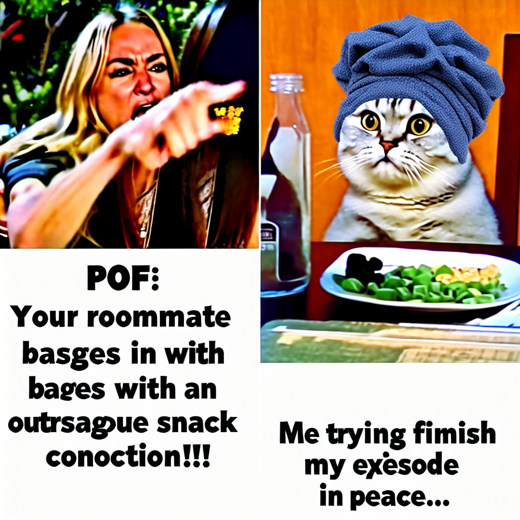 The Hilarious Struggles of Having a Roommate