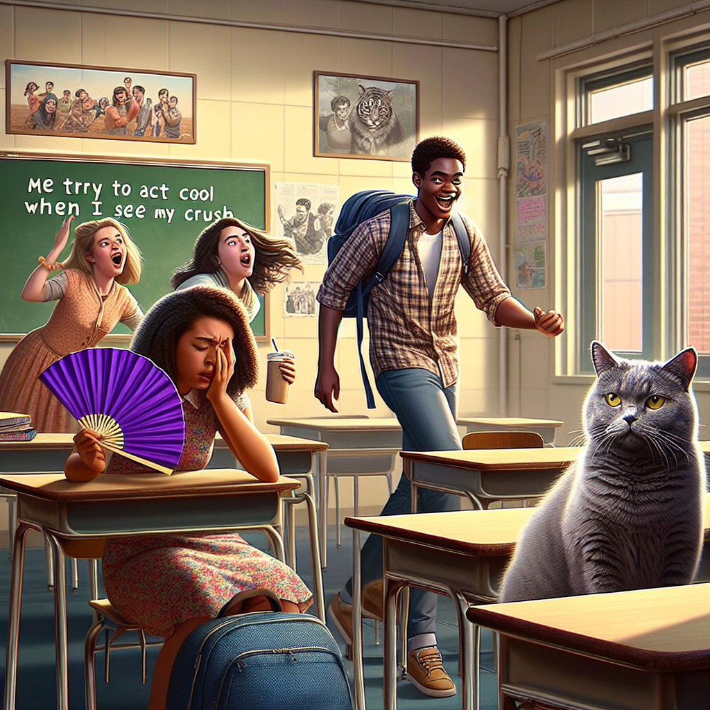 POV: Every Girl When a Hot New Boy Enters Class